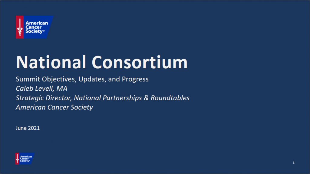 Accelerate - National Consortium for Cancer Screening and Care